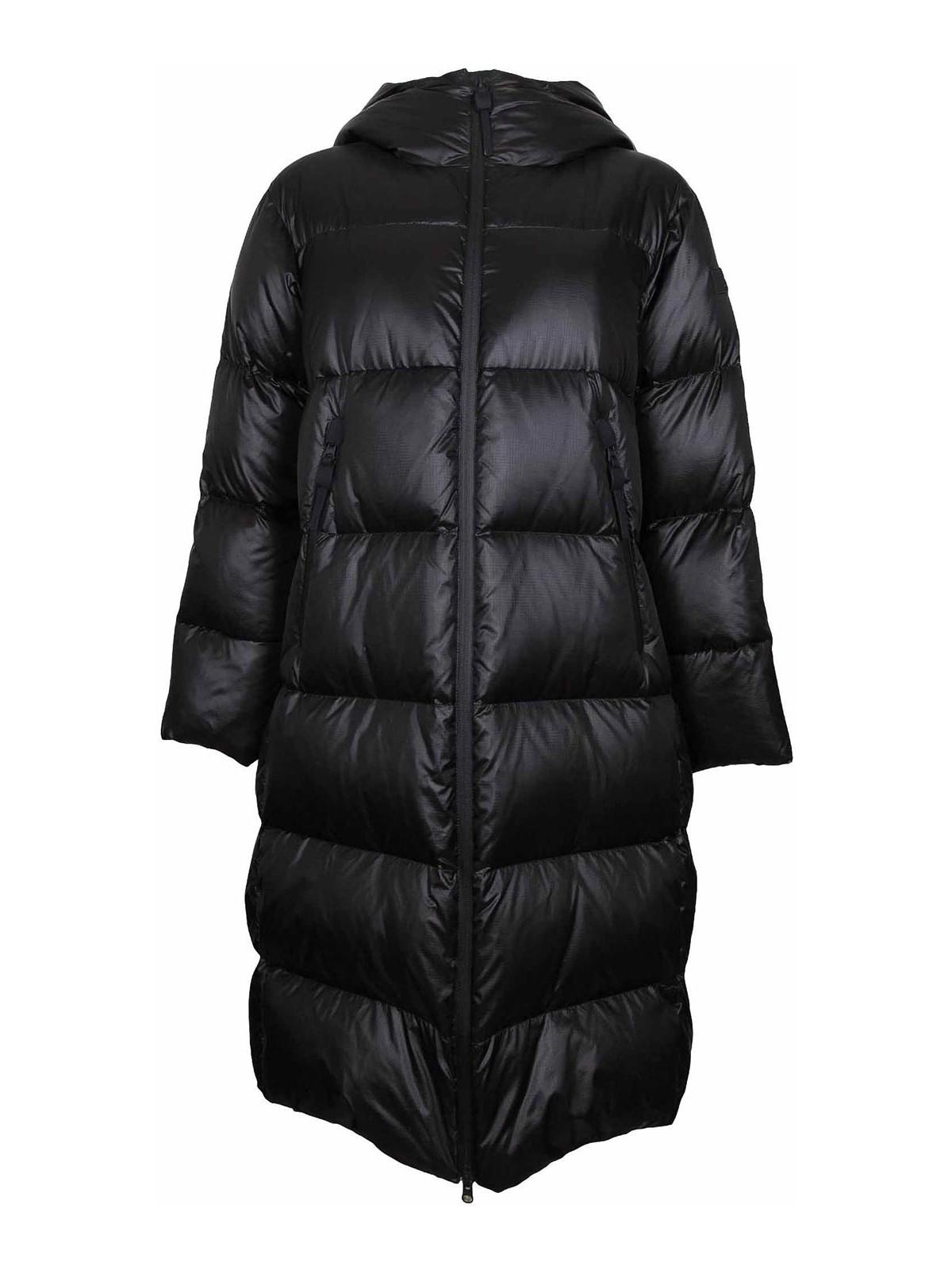 Peuterey selectric down jacket in black nylon