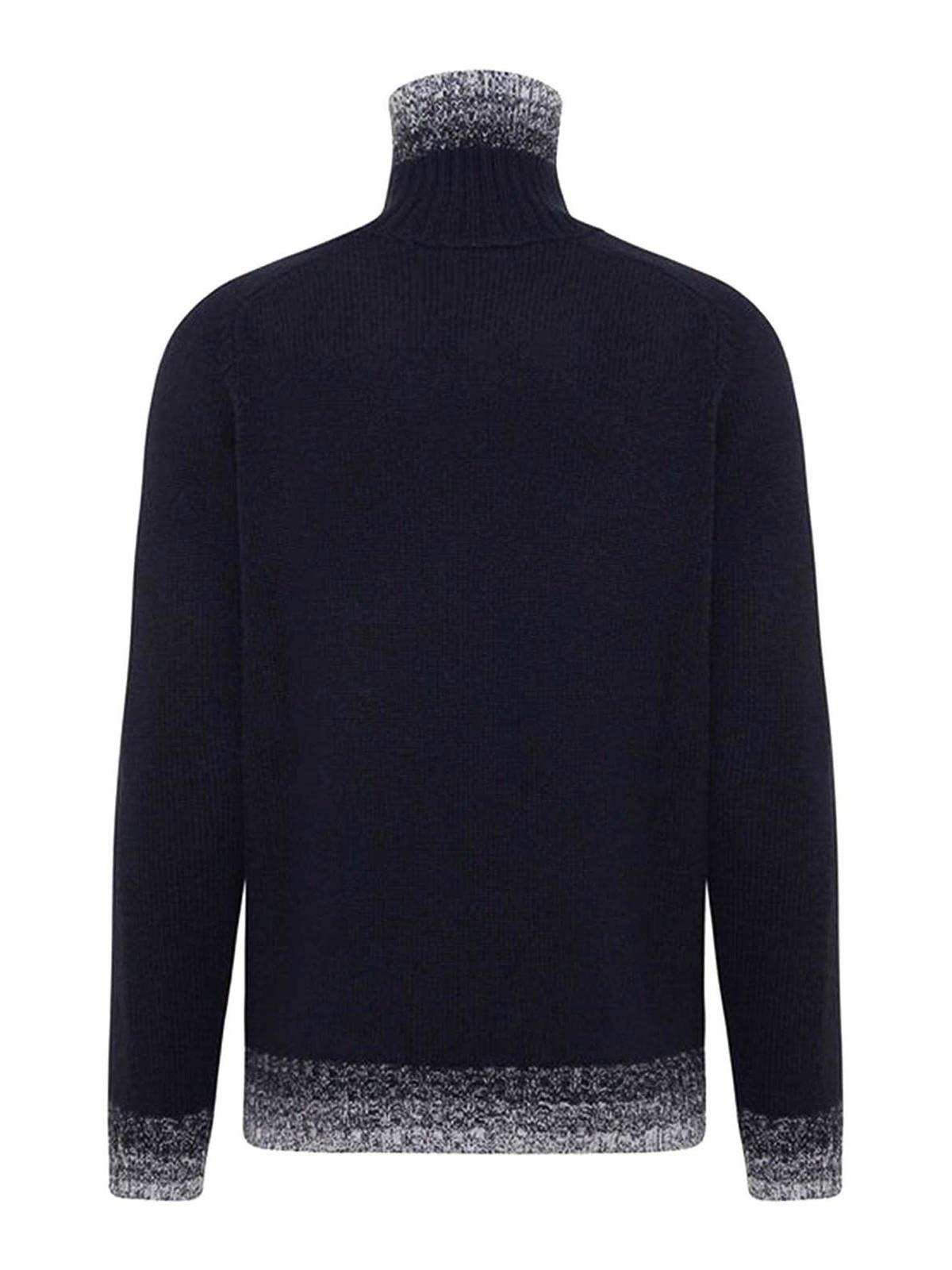 Navy blue turtleneck