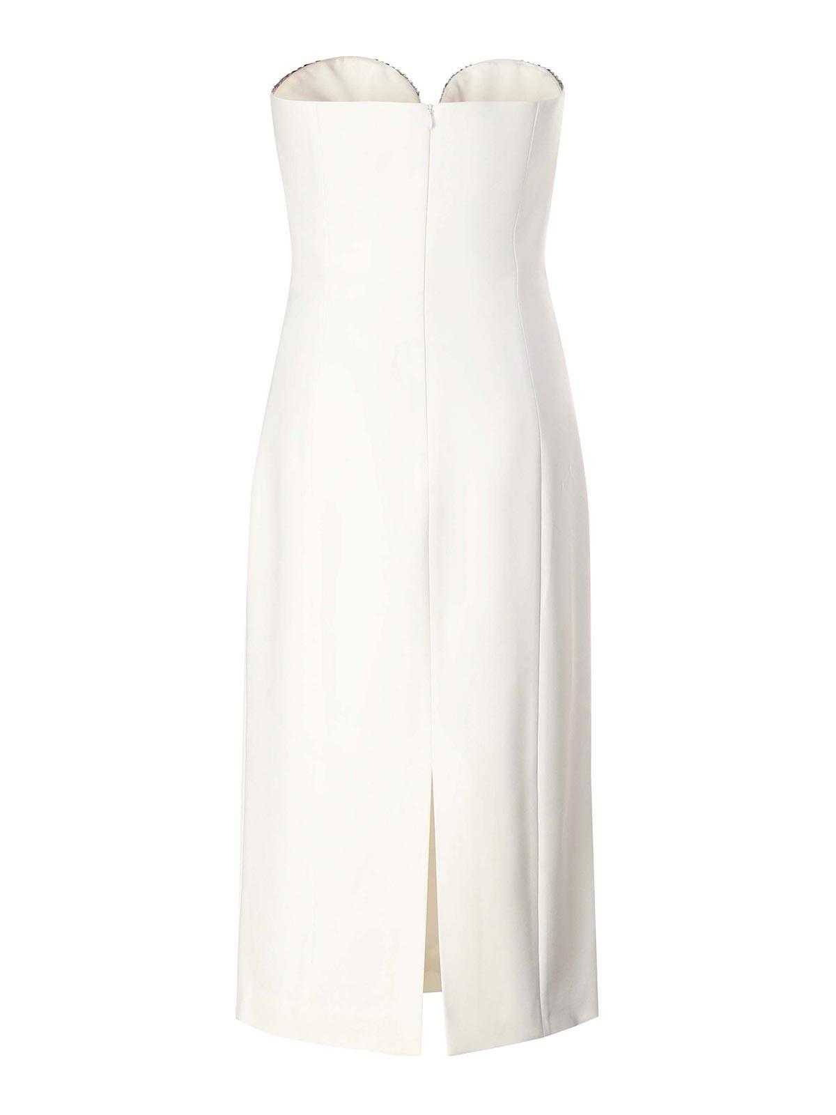 Midi Dress With Sweetheart Neckline