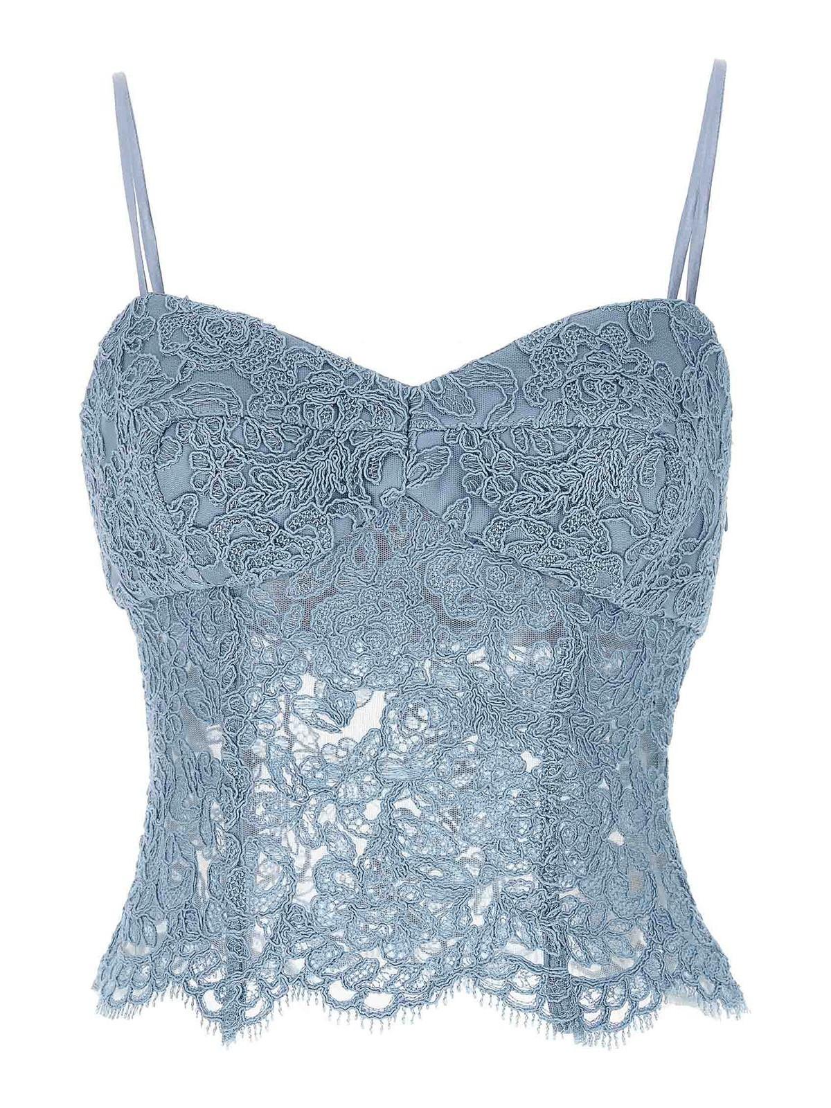 Lace Bustier Top