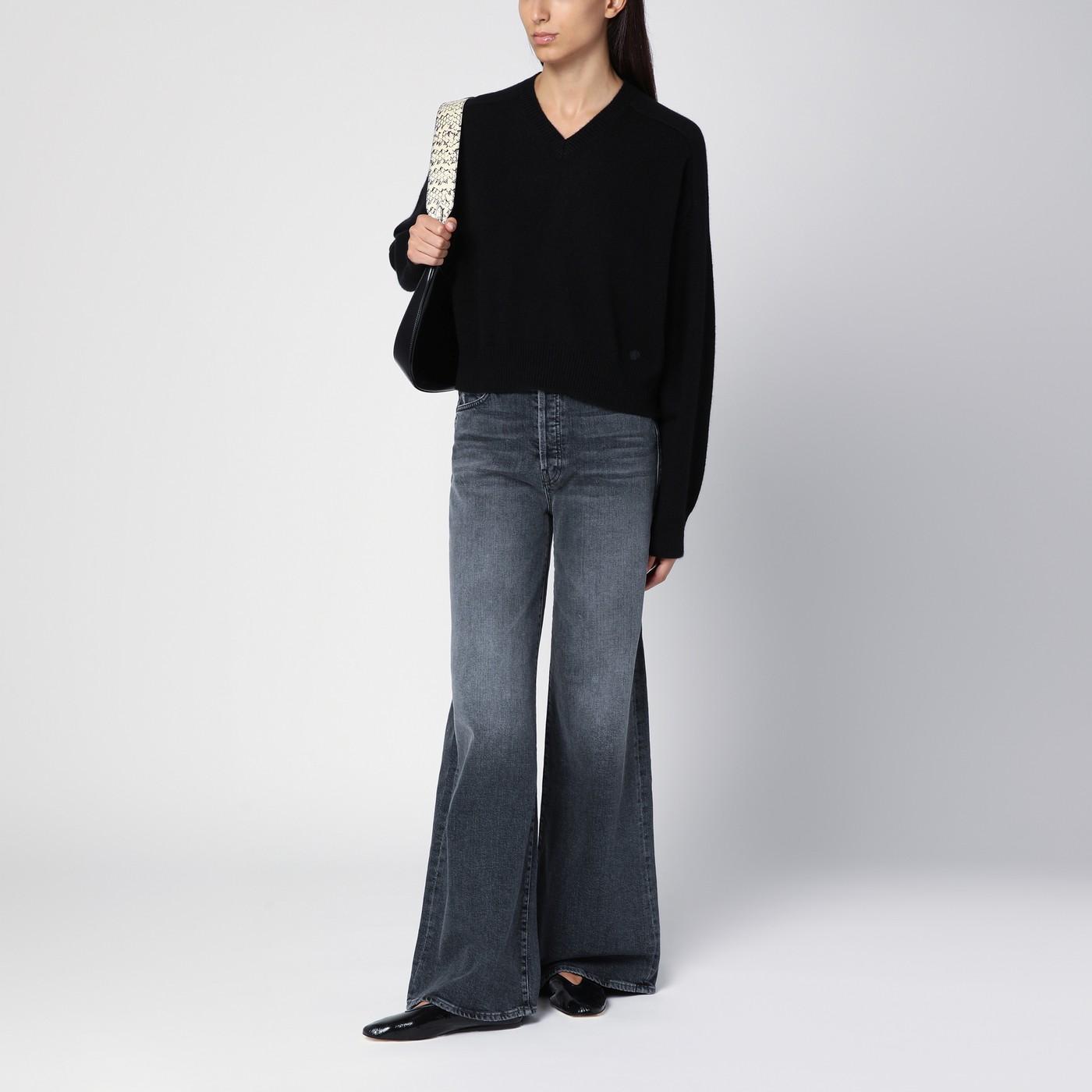 Loulou Studio Black Cashmere Jumper