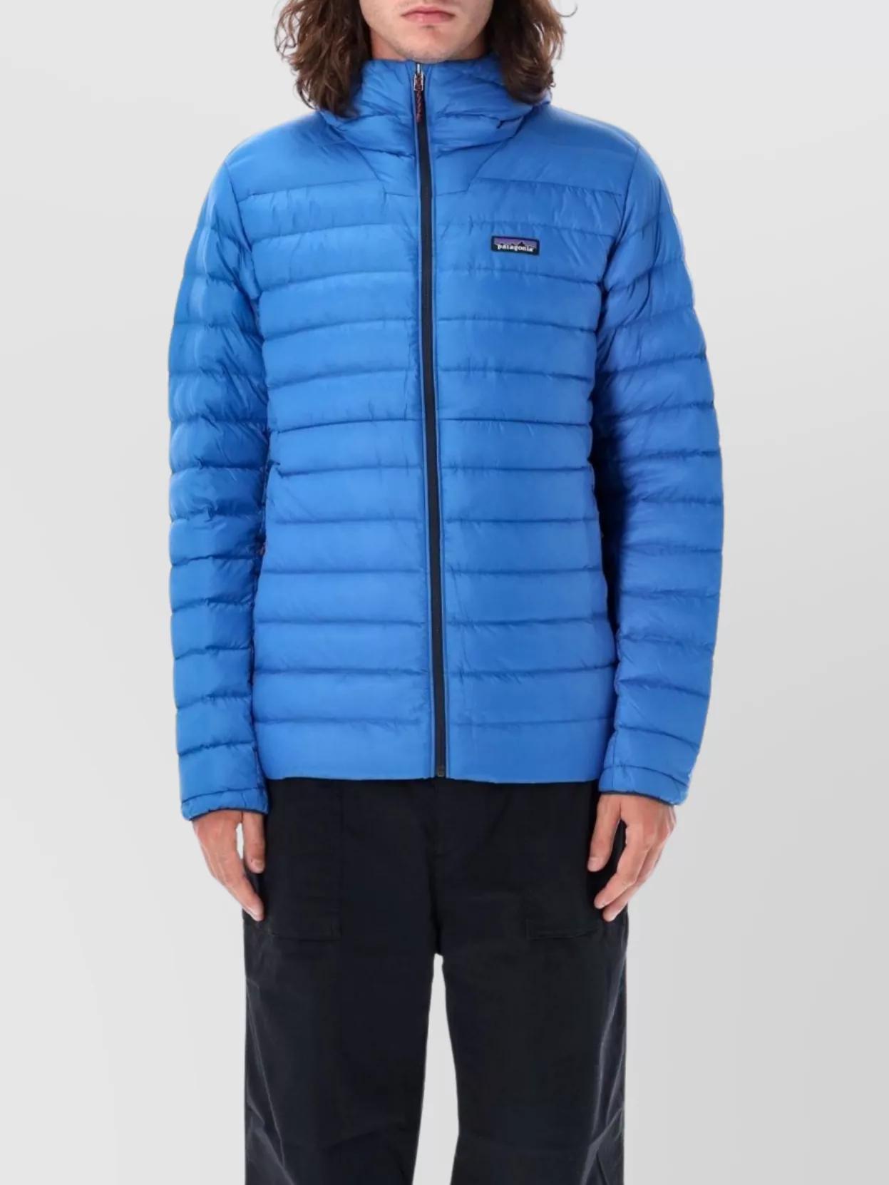 Patagonia Down Sweater Hoodie in Endless Blue