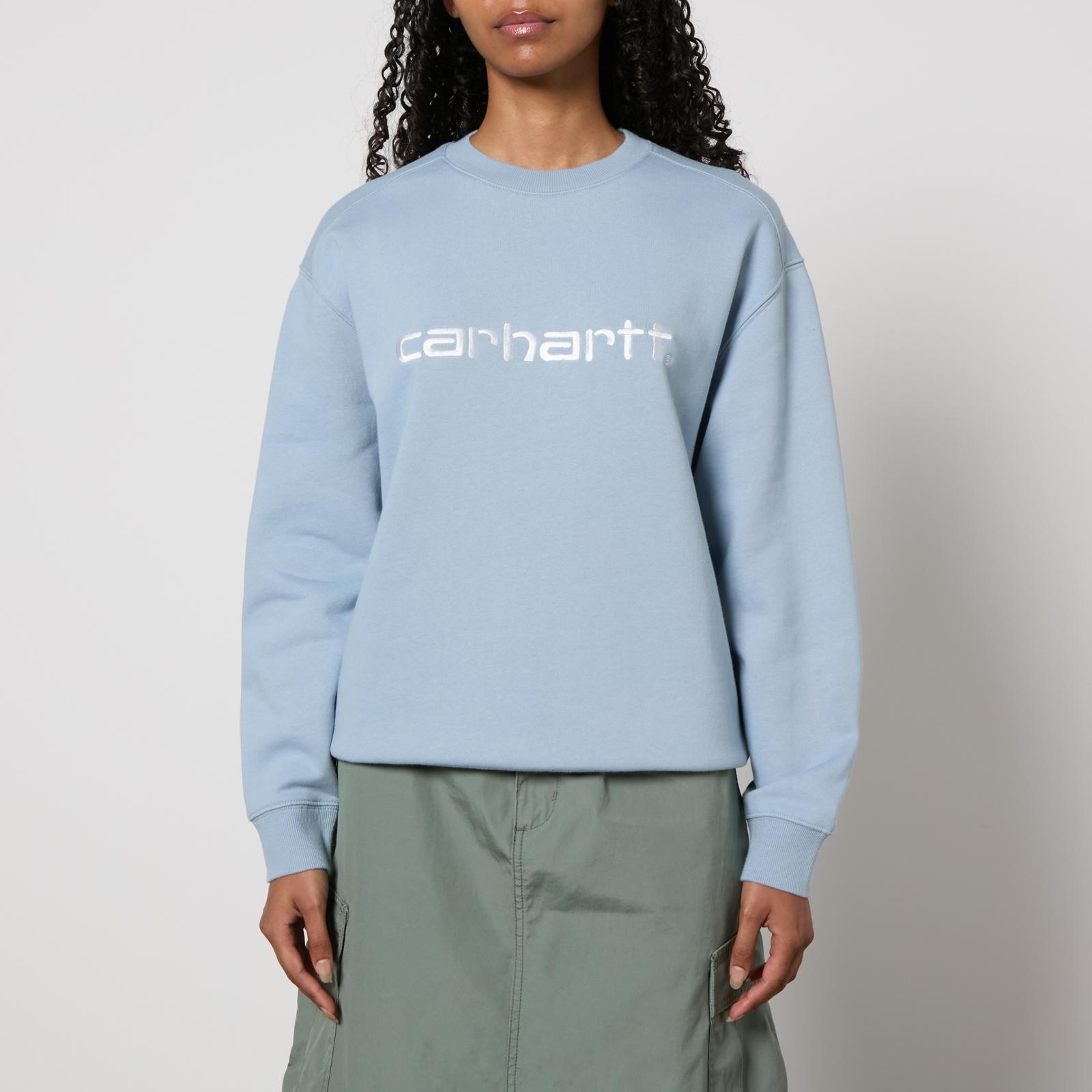 Carhartt WIP Logo Cotton-Blend Jersey Sweatshirt - XS