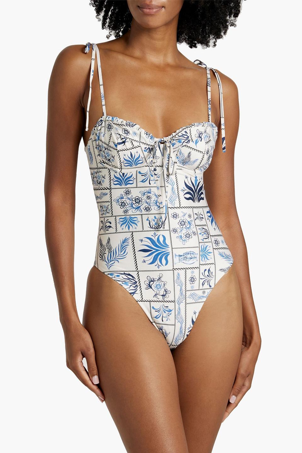 Ebano Tinaja floral-print swimsuit