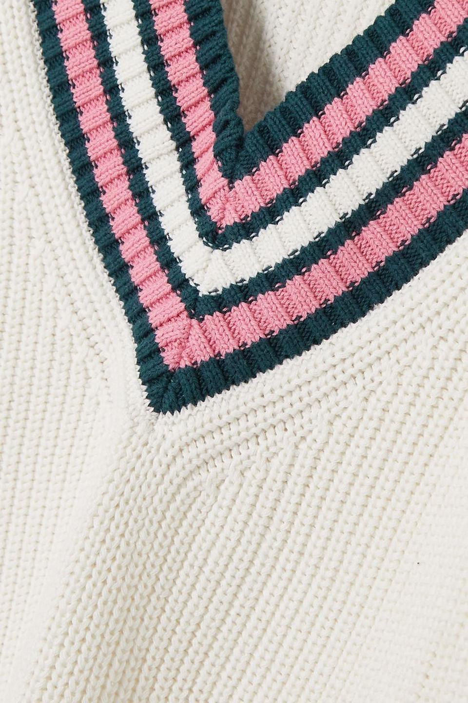 Louie striped cotton sweater