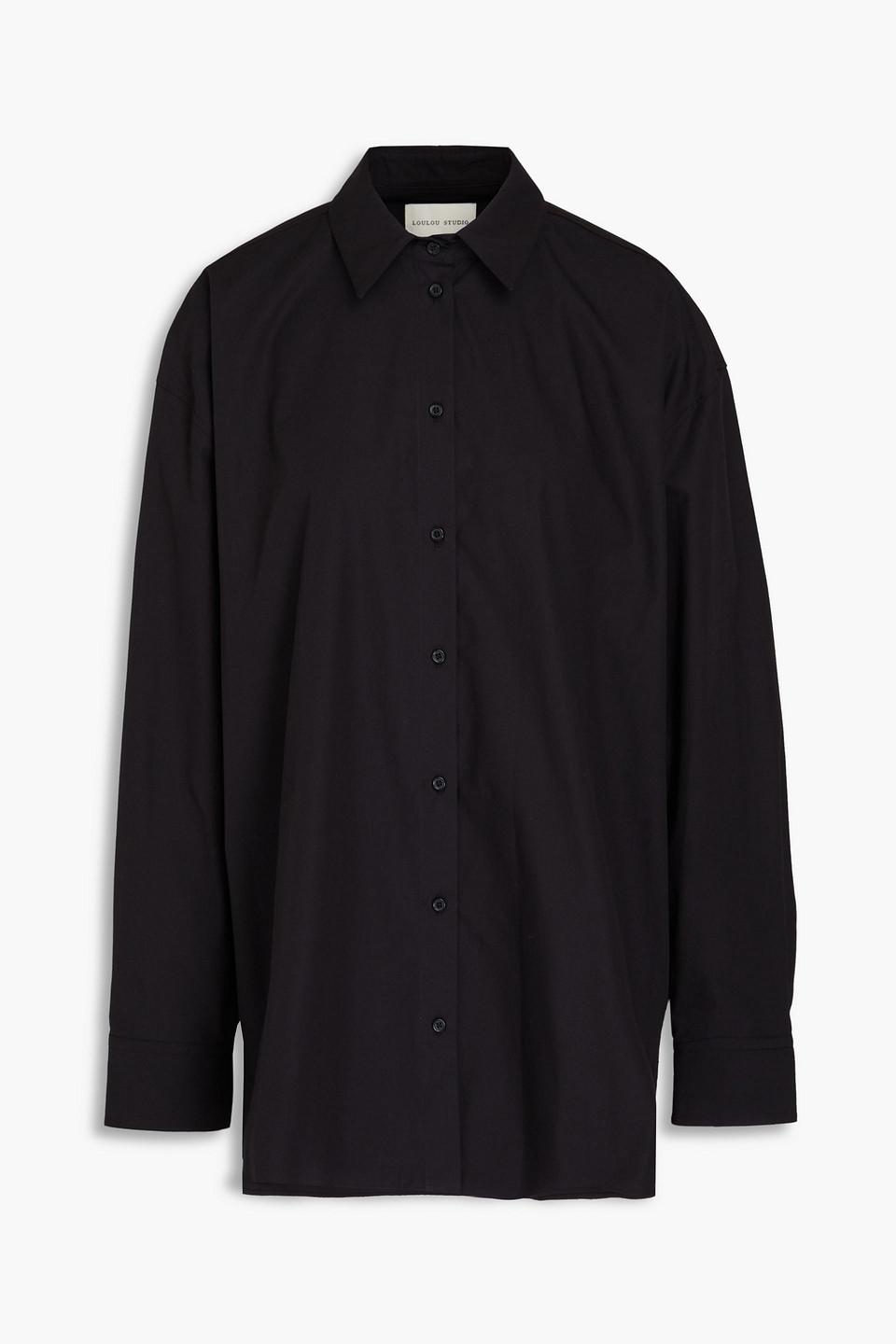 Cotton-poplin shirt