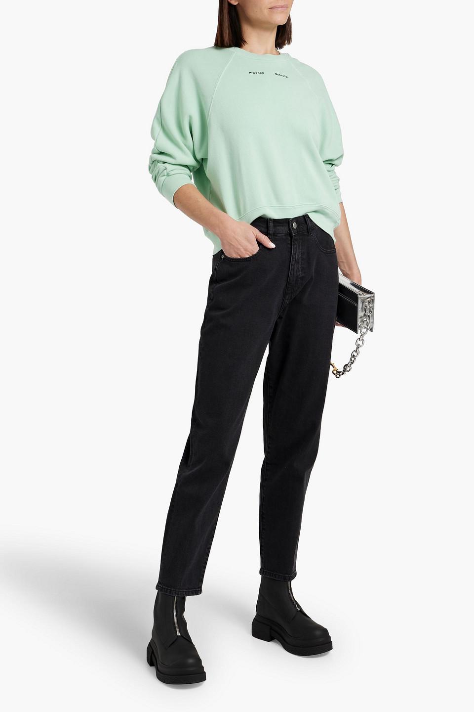 Sydney cropped high-rise tapered jeans