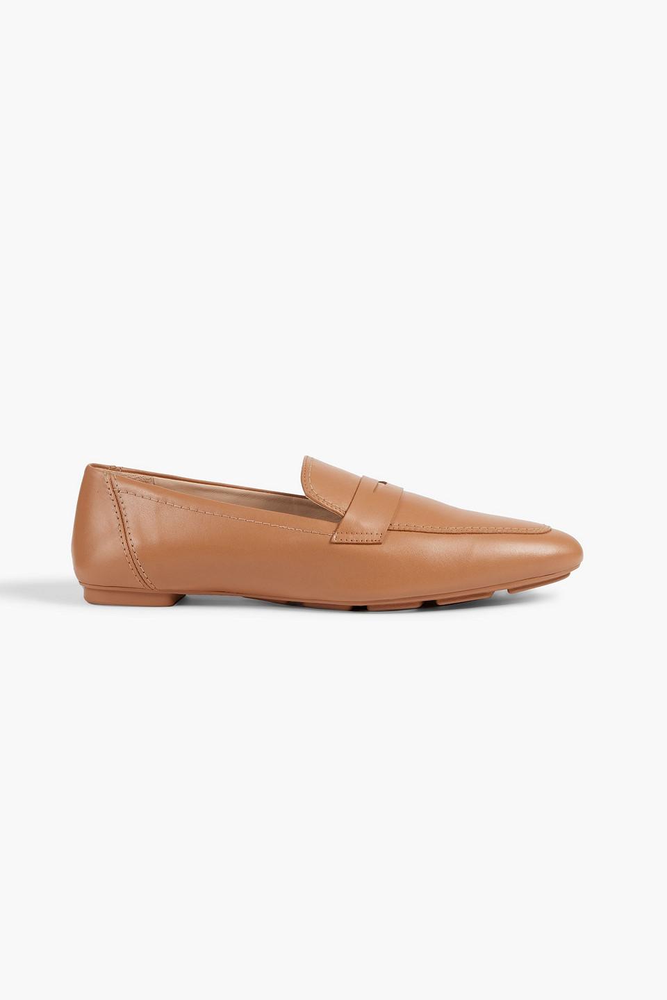 Jet leather loafers