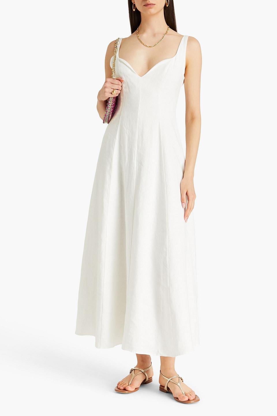 Perdita hemp midi dress