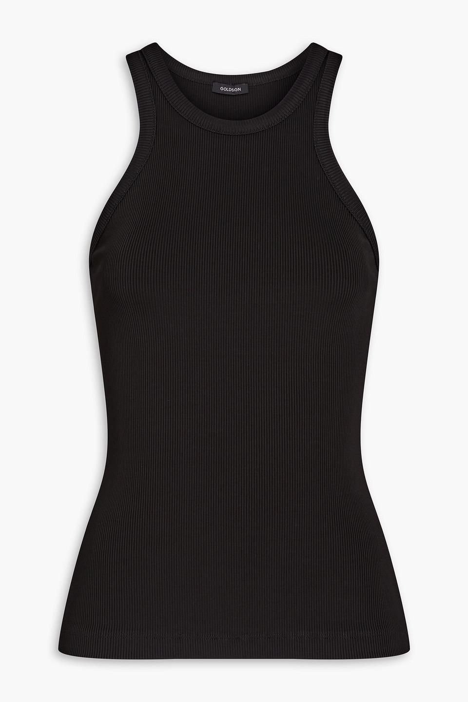 Laurel ribbed-jersey tank