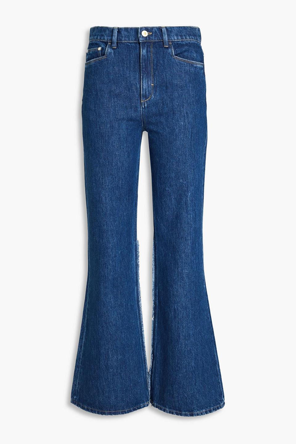 Daisy high-rise flared jeans