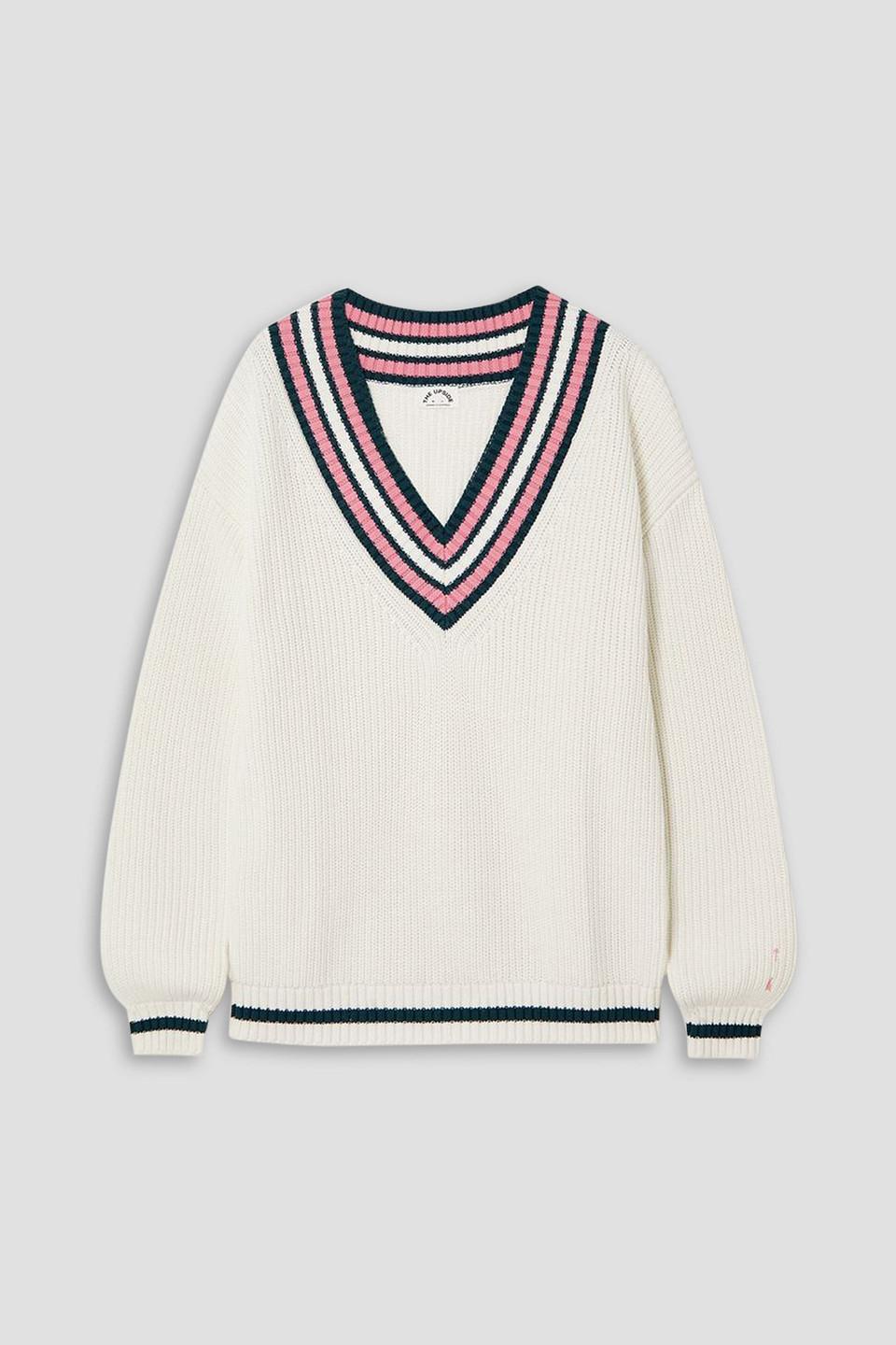 Louie striped cotton sweater