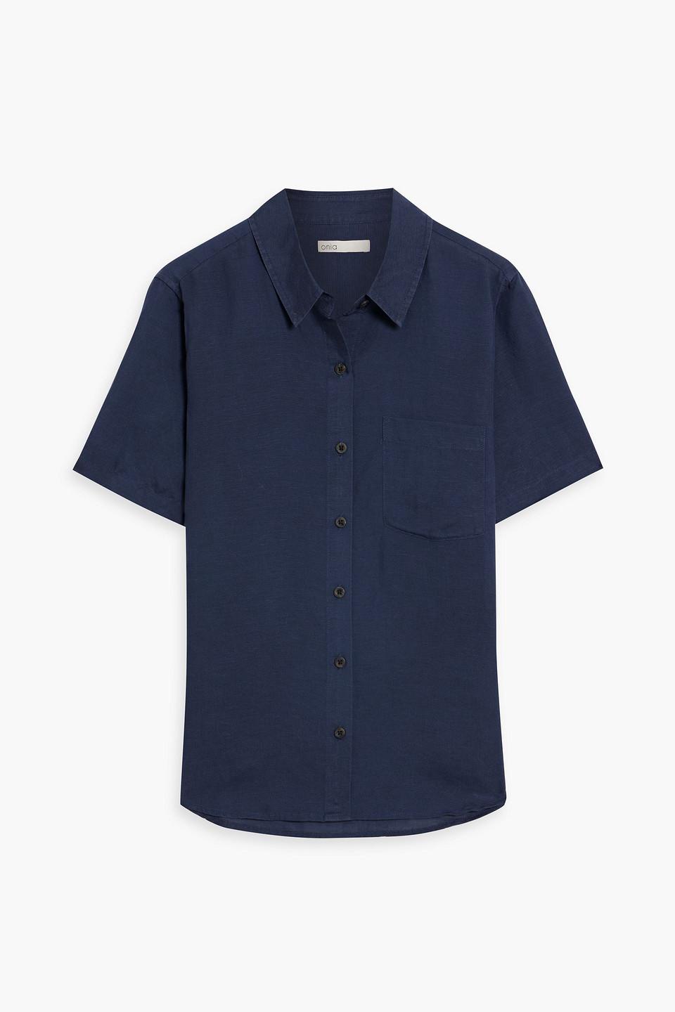 Linen and Lyocell-blend shirt