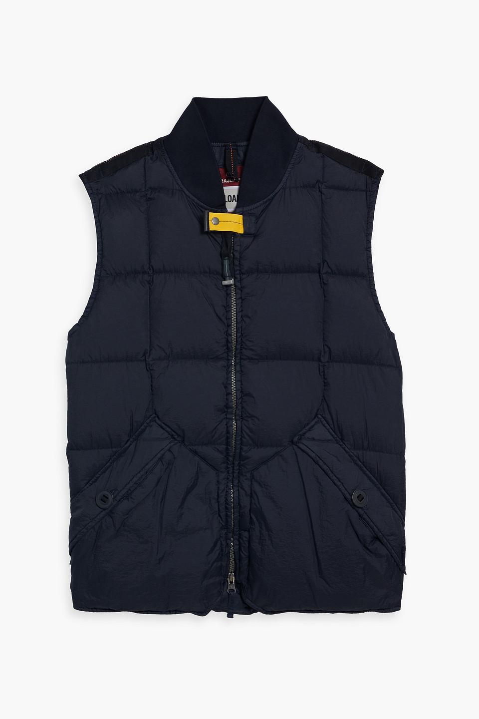 Quilted shell down vest