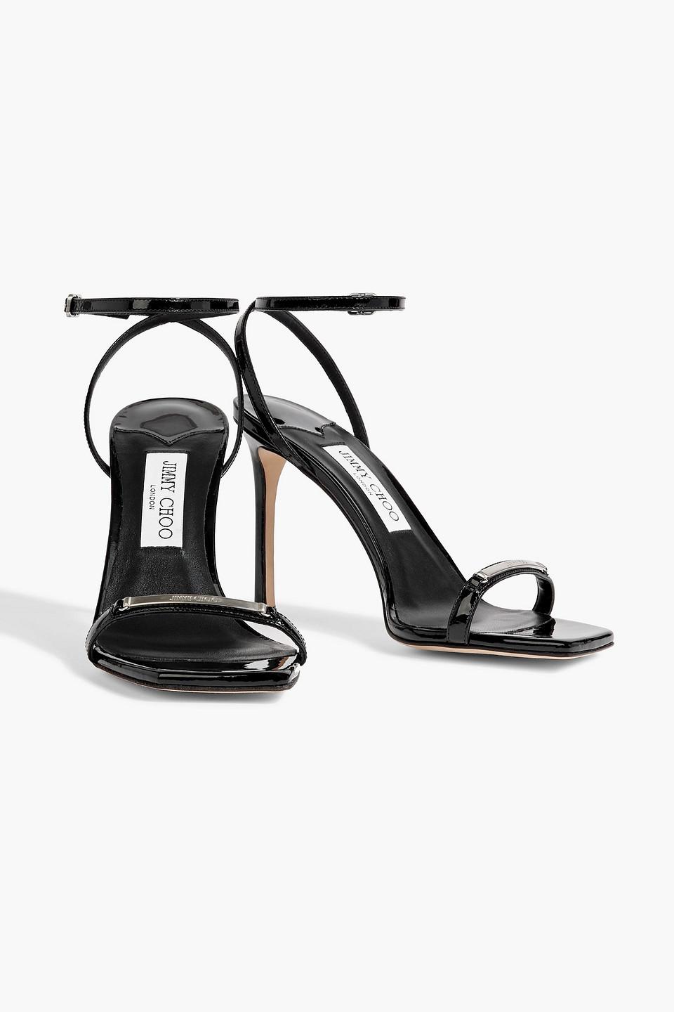 Jaxon 95 patent-leather sandals