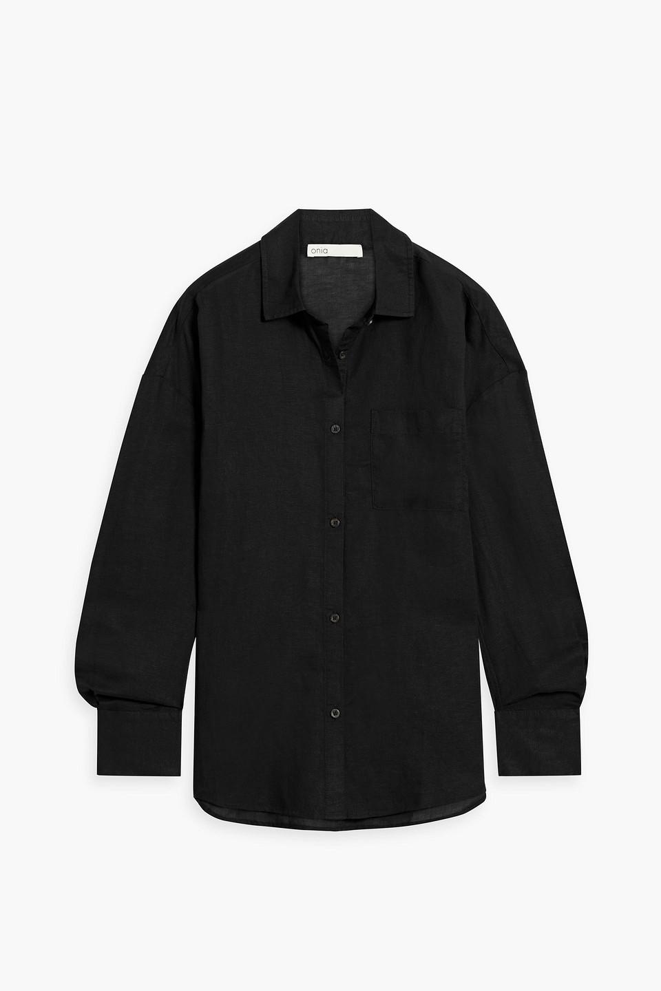 Linen and Lyocell-blend shirt