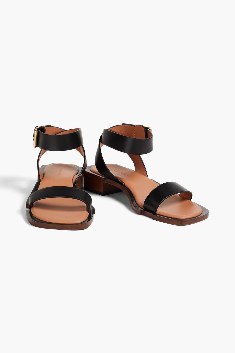 Leather sandals