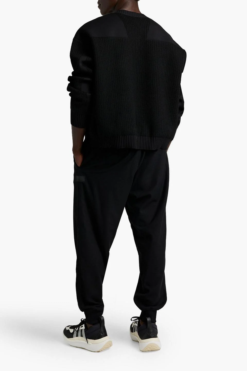 Tapered fleece sweatpants