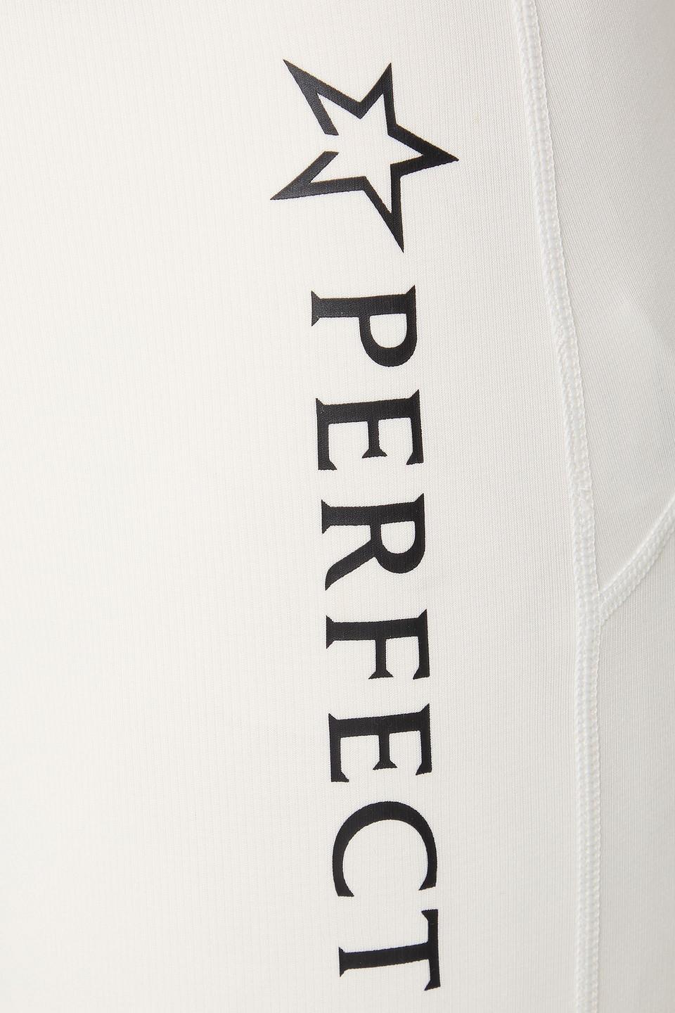 Logo-print jersey leggings