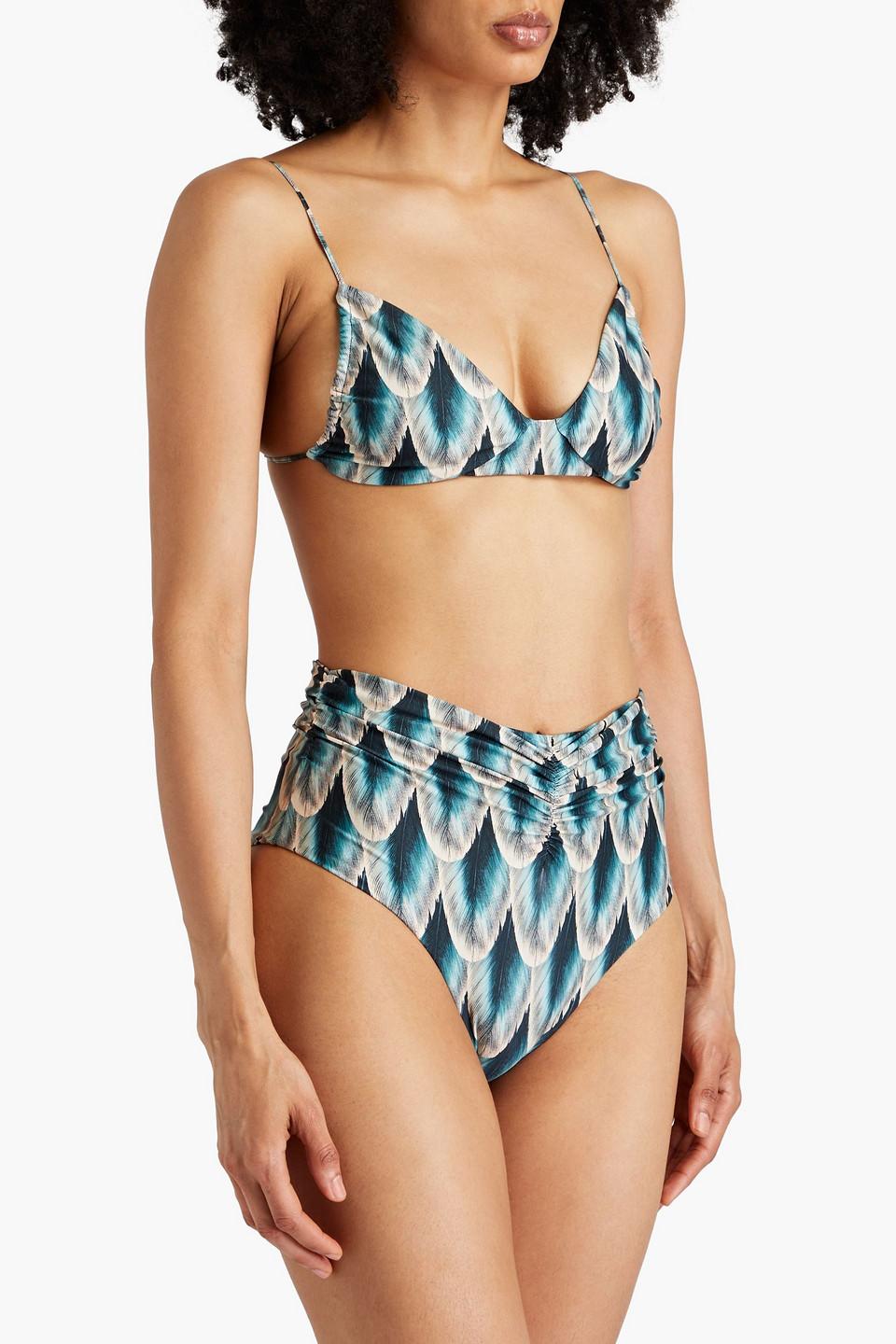 Vaiven Pluma printed bikini briefs