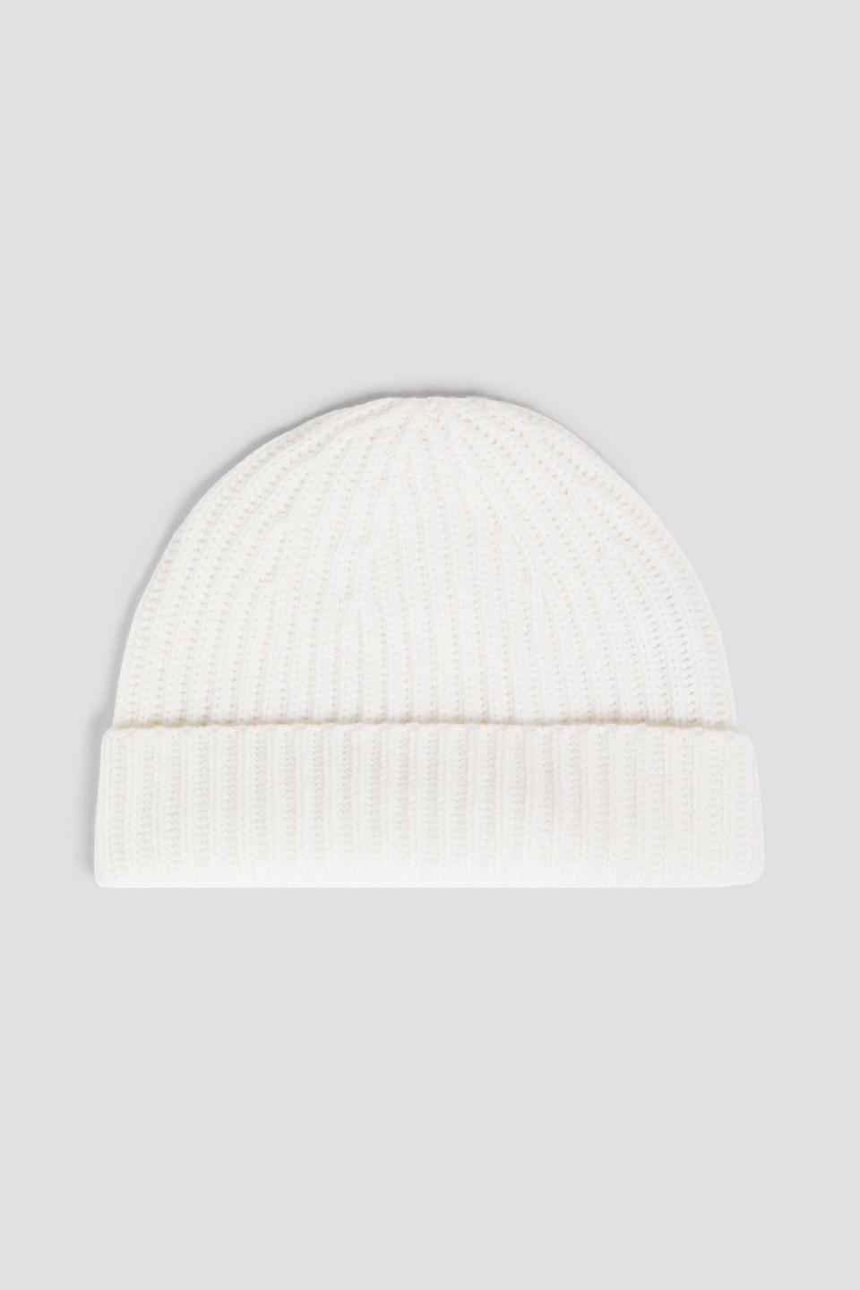 Lutz ribbed cashmere beanie