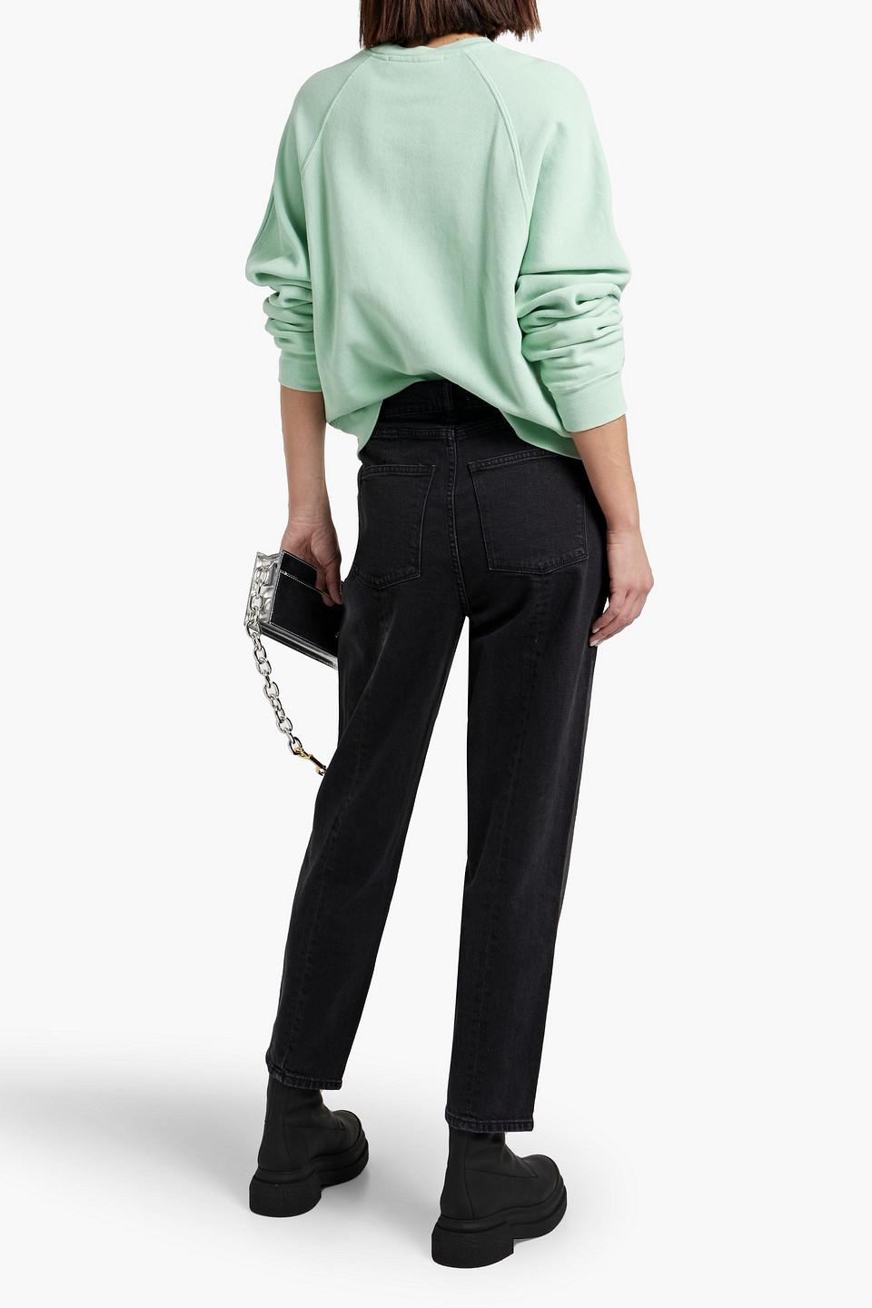 Sydney cropped high-rise tapered jeans