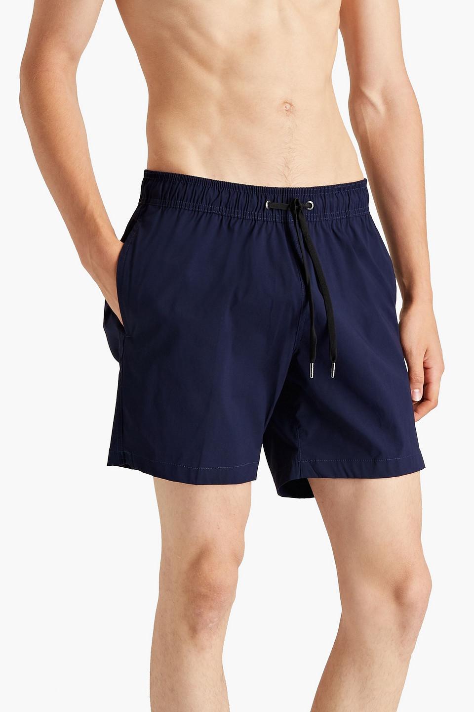 Short-length swim shorts