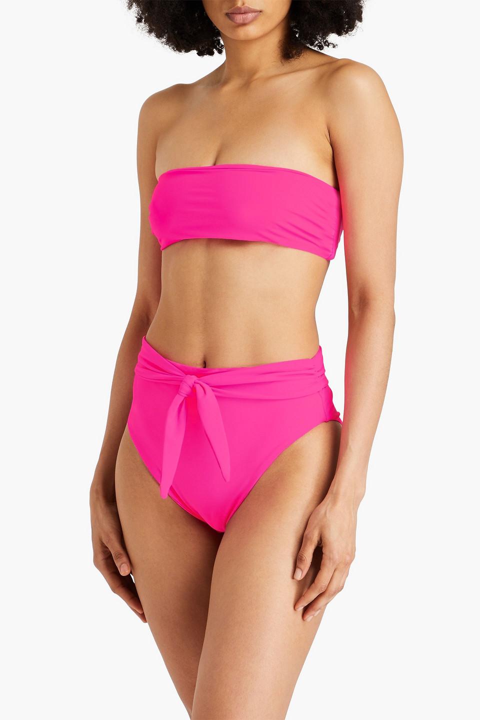 Goldie tie-front bikini briefs