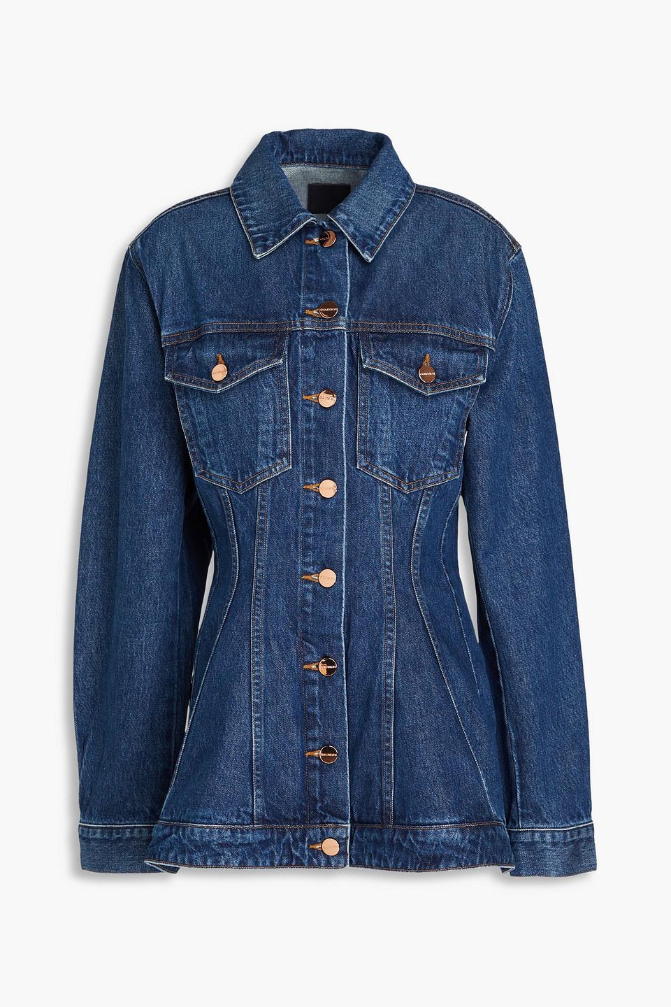 The Benning denim peplum jacket