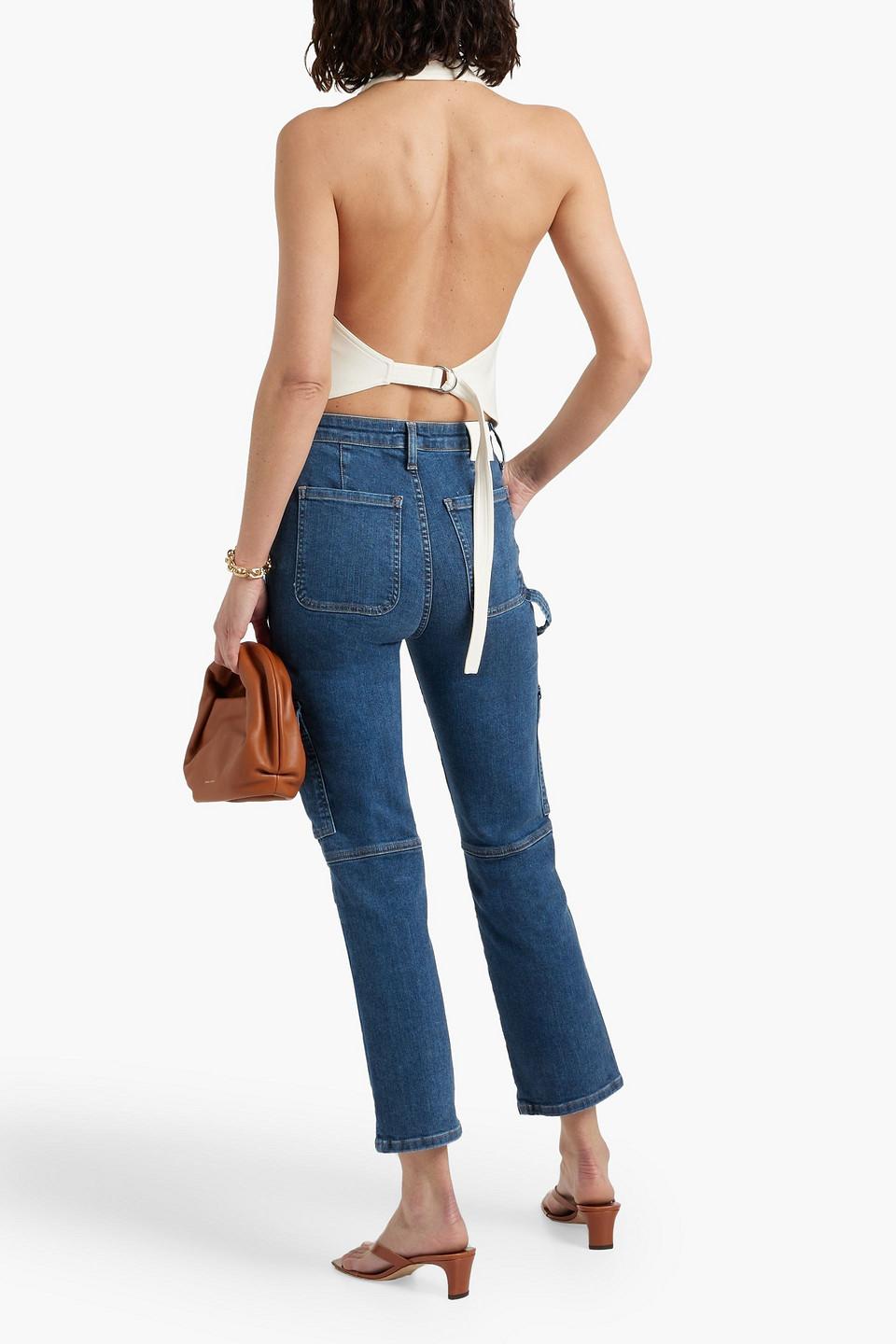 River kick-flare jeans