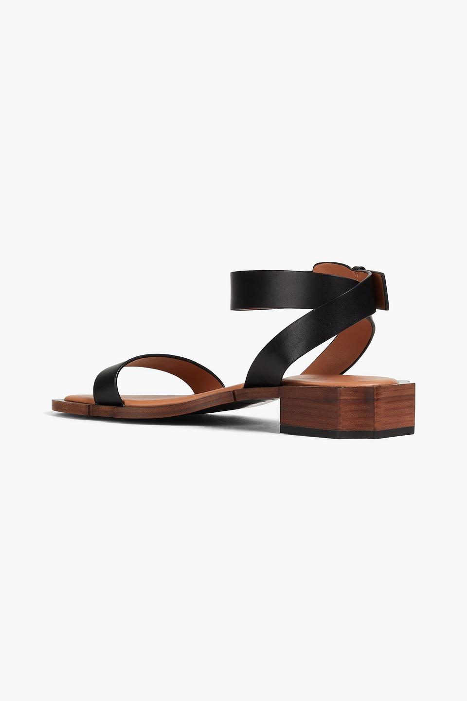 Leather sandals