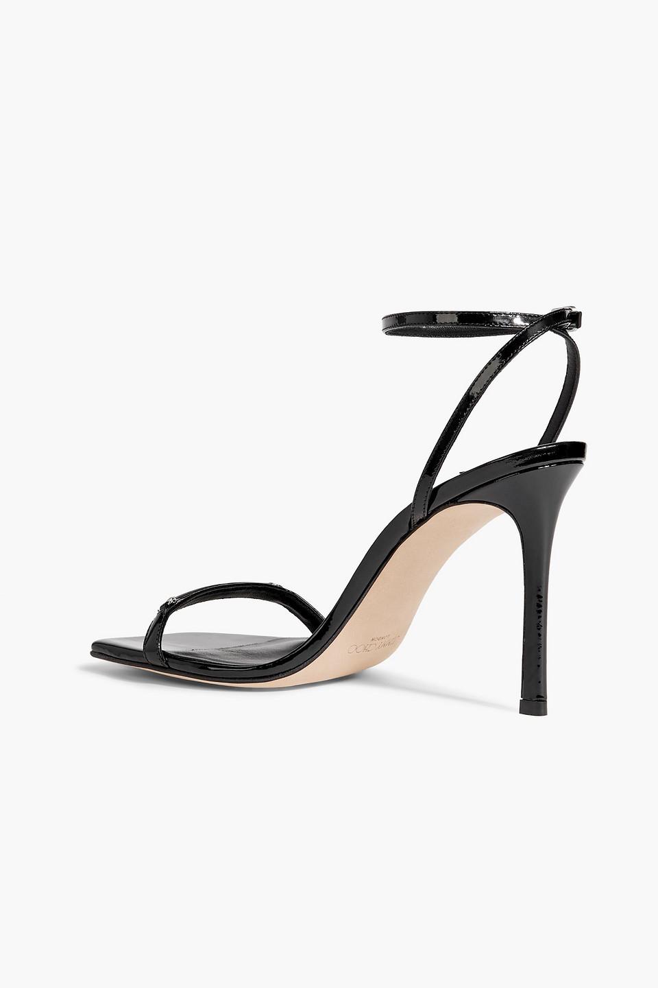 Jaxon 95 patent-leather sandals