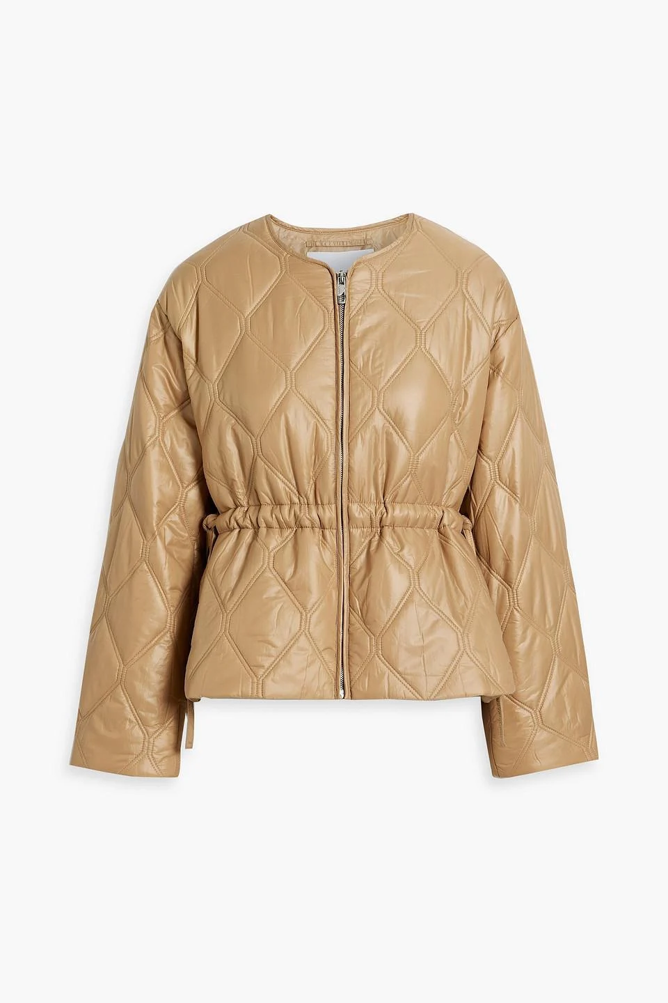 Quilted shell jacket