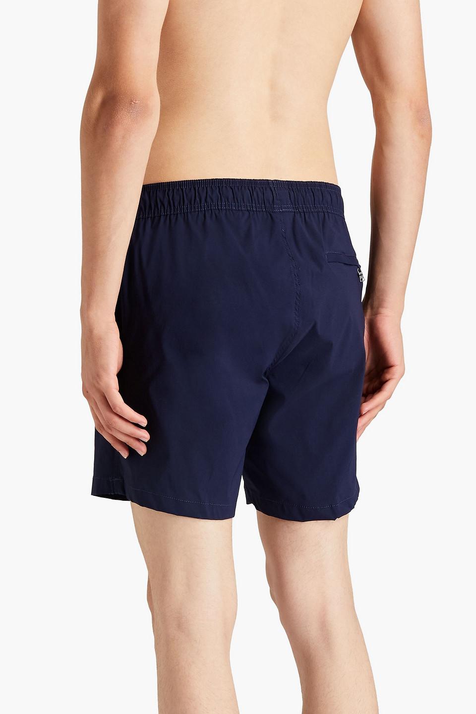 Short-length swim shorts