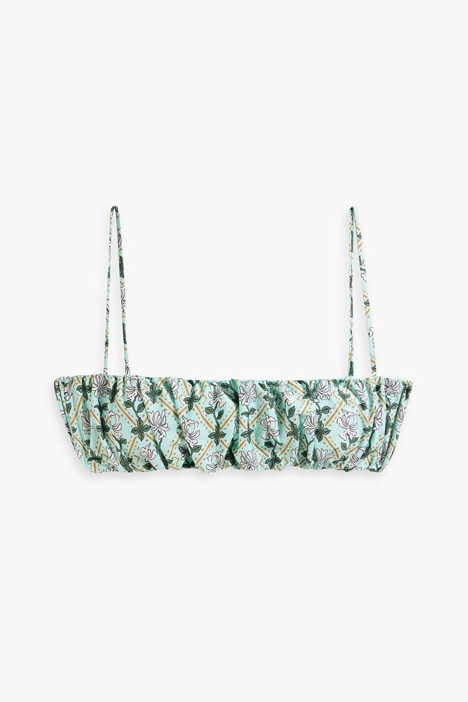 Maranon Herbal printed bikini top