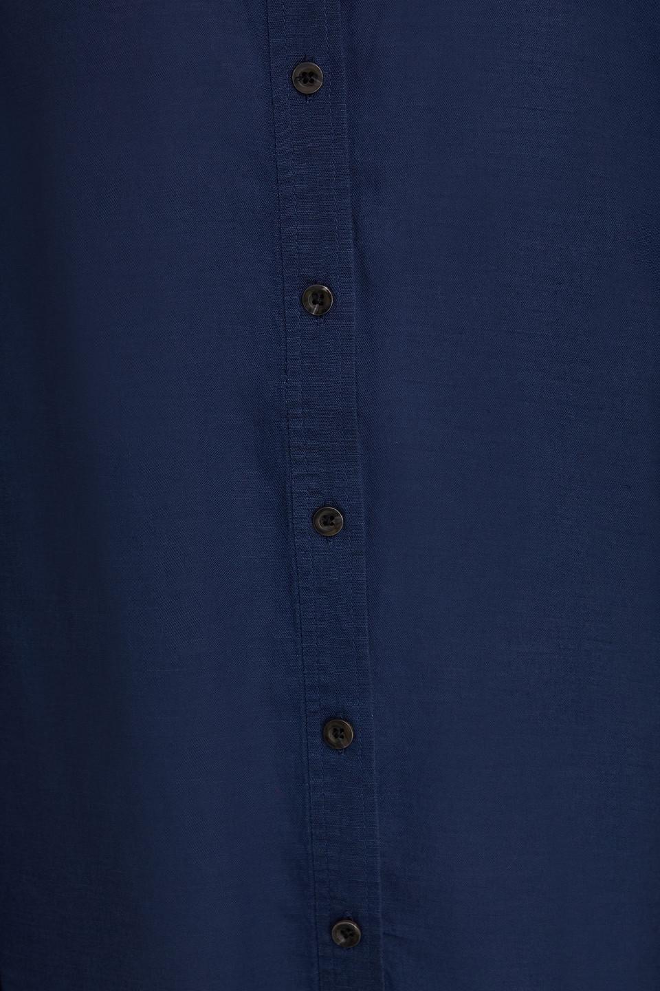 Linen and Lyocell-blend shirt