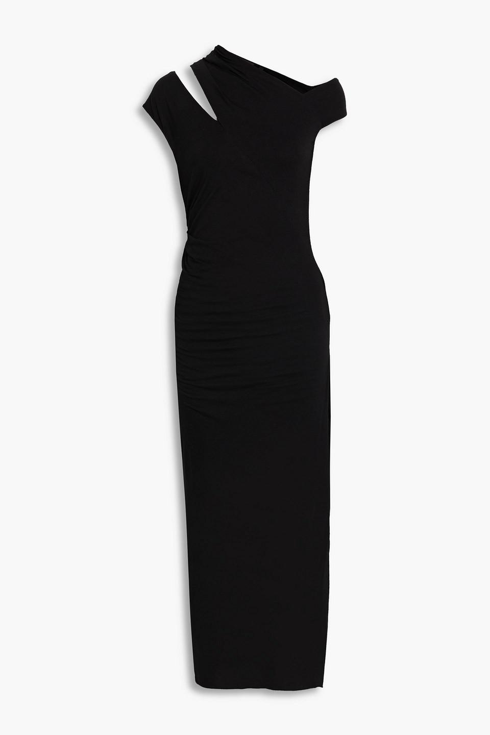 Cutout jersey dress