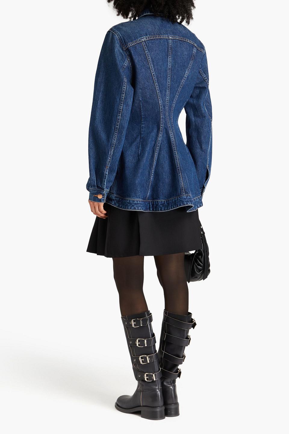 The Benning denim peplum jacket