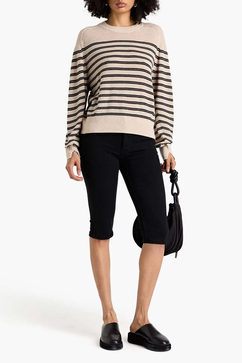 Bree striped wool sweater