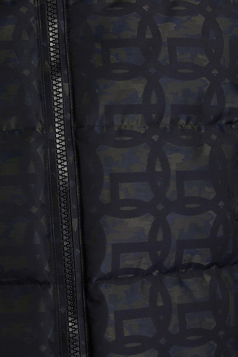 Barsy quilted printed hooded down ski jacket