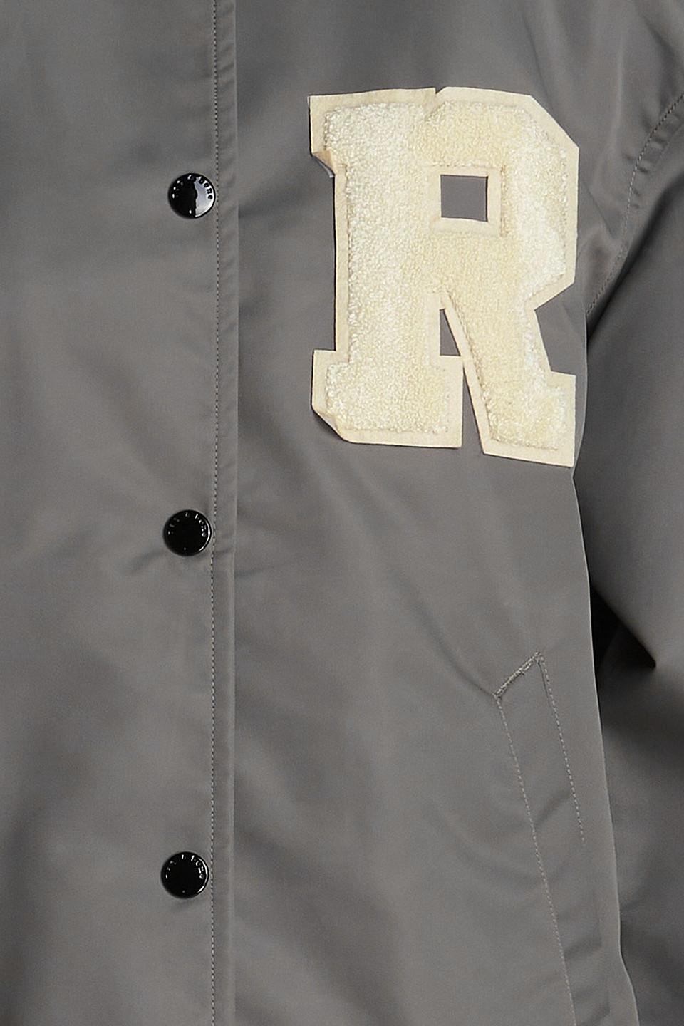 Rand appliquéd shell jacket