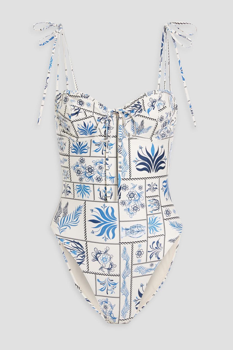 Ebano Tinaja floral-print swimsuit