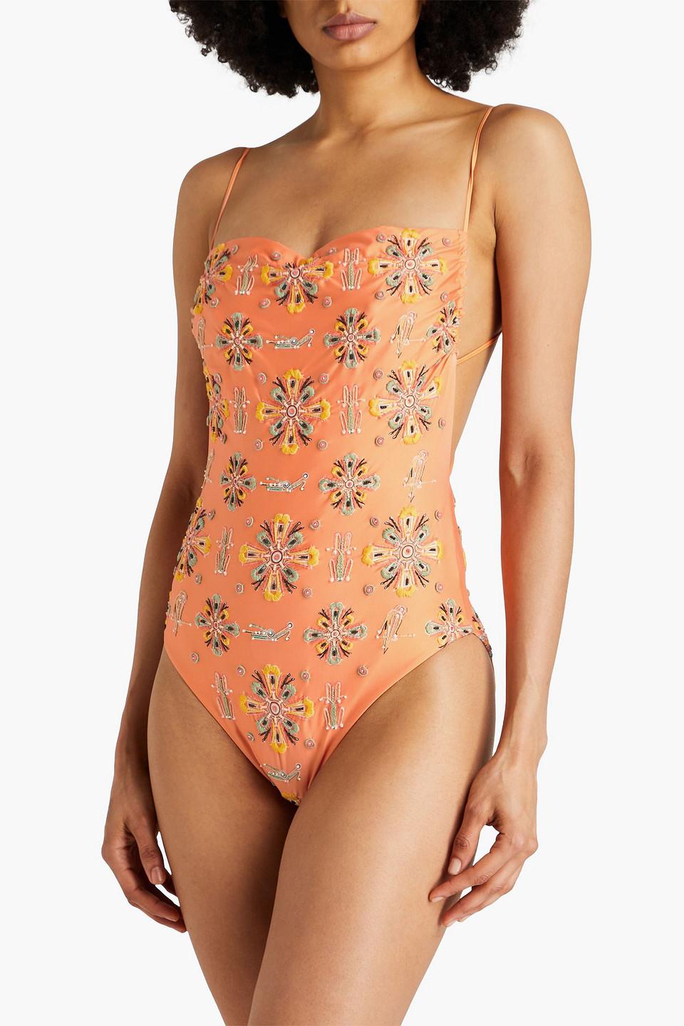 Ceràmica Chivas embellished  swimsuit