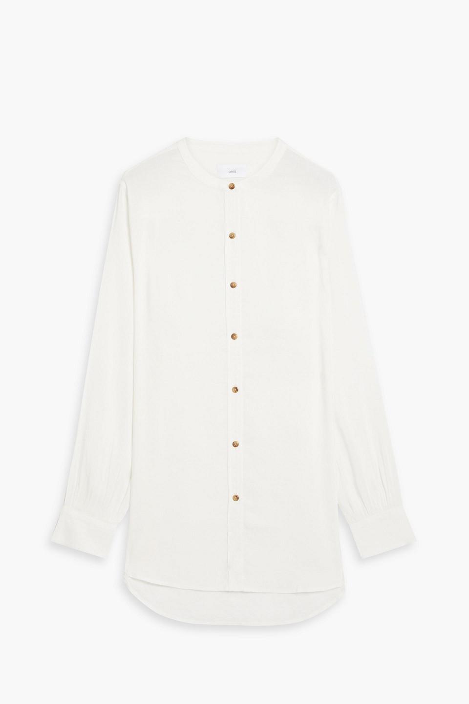 Air linen-blend shirt