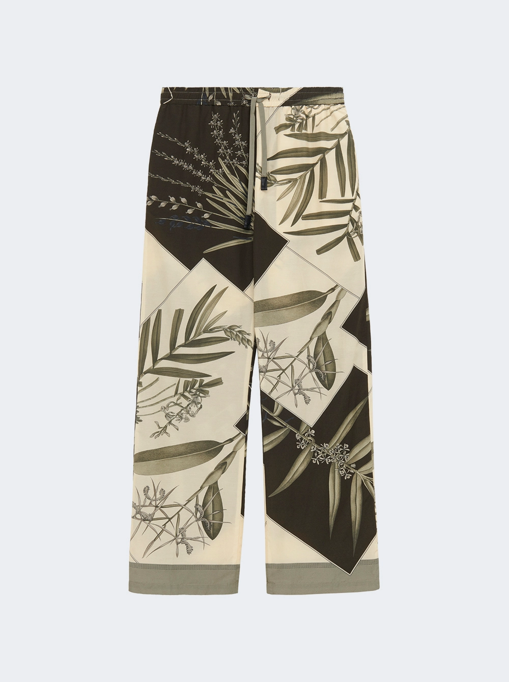 X Paulas Ibiza Pyjama Trousers Black And White