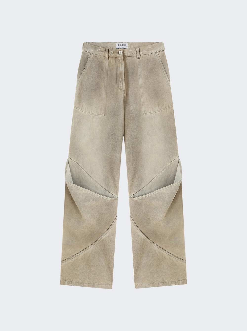 Baggy Long Pants Vintage Grey