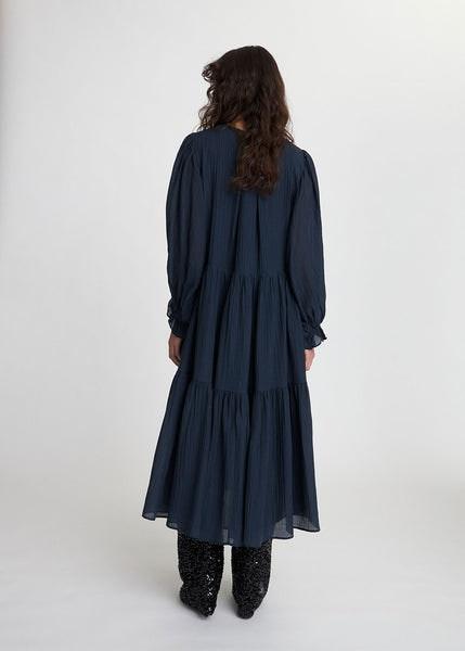 Crispy Dress - Navy