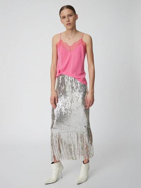 Sequins Fringes Skirt