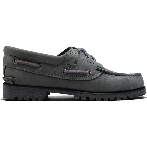 3-eye Lug Handsewn Boat Shoe - Blackened Pearl