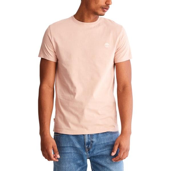 Dunstan River Jersey Crew T-shirt - Cameo Rose